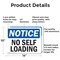 Signmission No Self Loading, 14 in W x Rectangle, Aluminum OS-2PACK-NS-A-1014-L-14788 - alternate 6